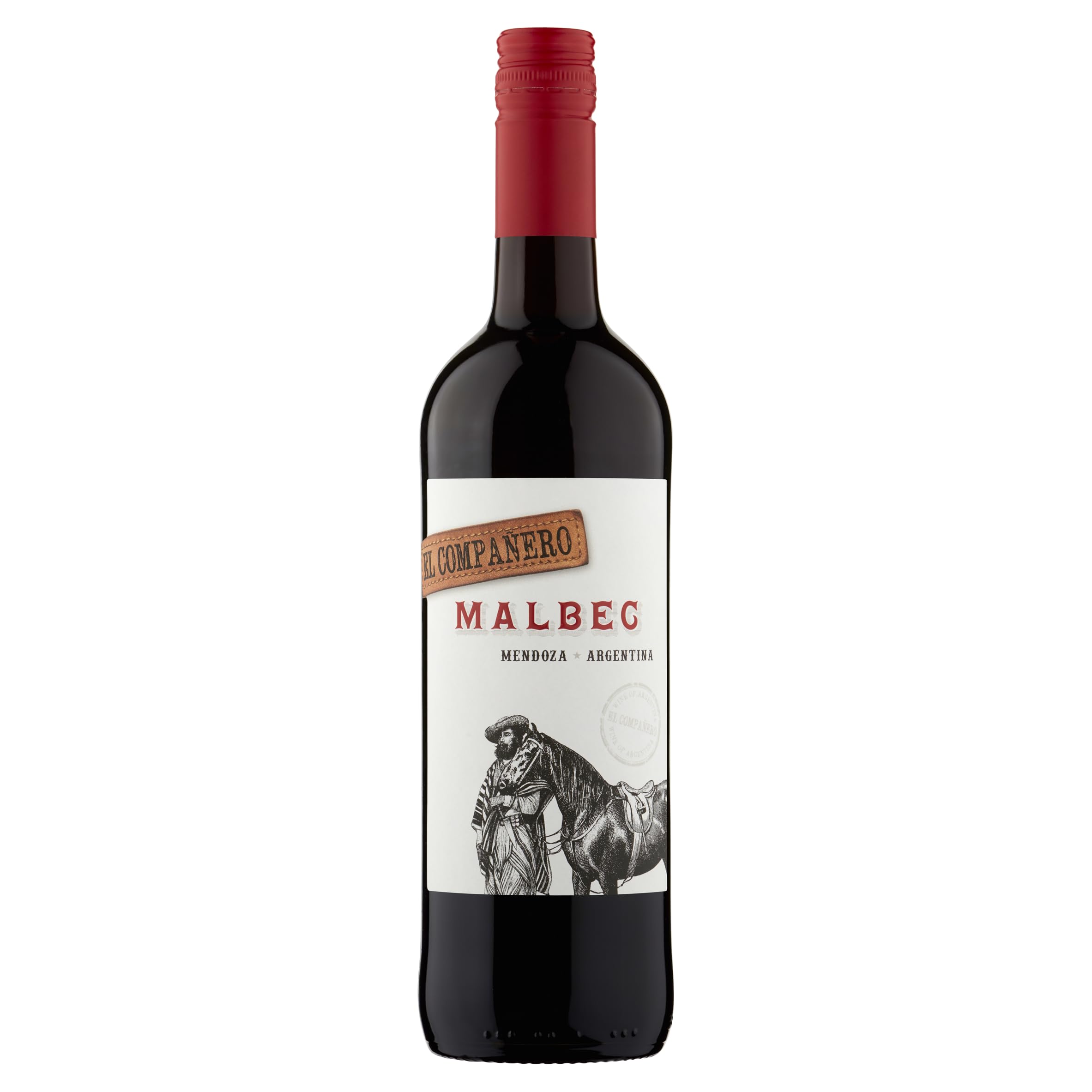 El Companero Malbec Mendoza, Argentinian Red Wine, 1 x 750ml