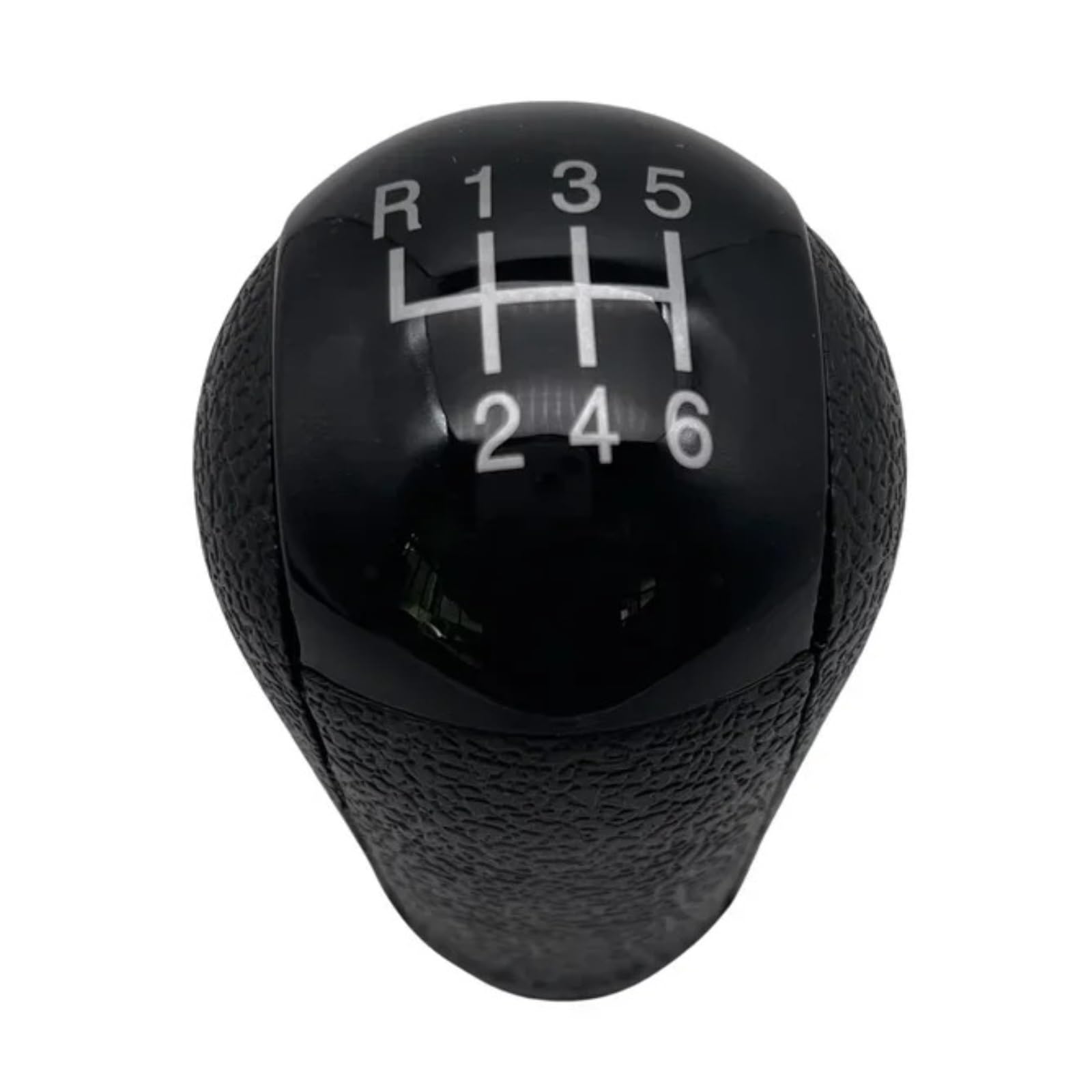Xexjhqq Black-Red 5Speed Gear Stick Knob For Focus 2005-2012 Manual Gear Shift Knob 5/6 Speed Stick Head Shifter Lever Handle(Black-Red 5Speed)