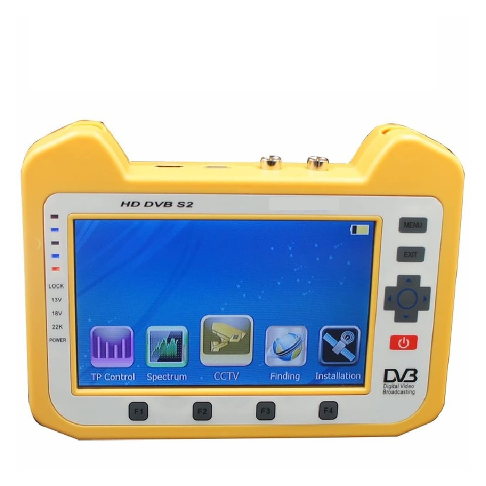 Récepteur Satellite, SH-900HD DVB-S2 Digital Satellite Finder Meter 7inch Dvb-s2 Soutien Cctv Livraison Gratuite(US)