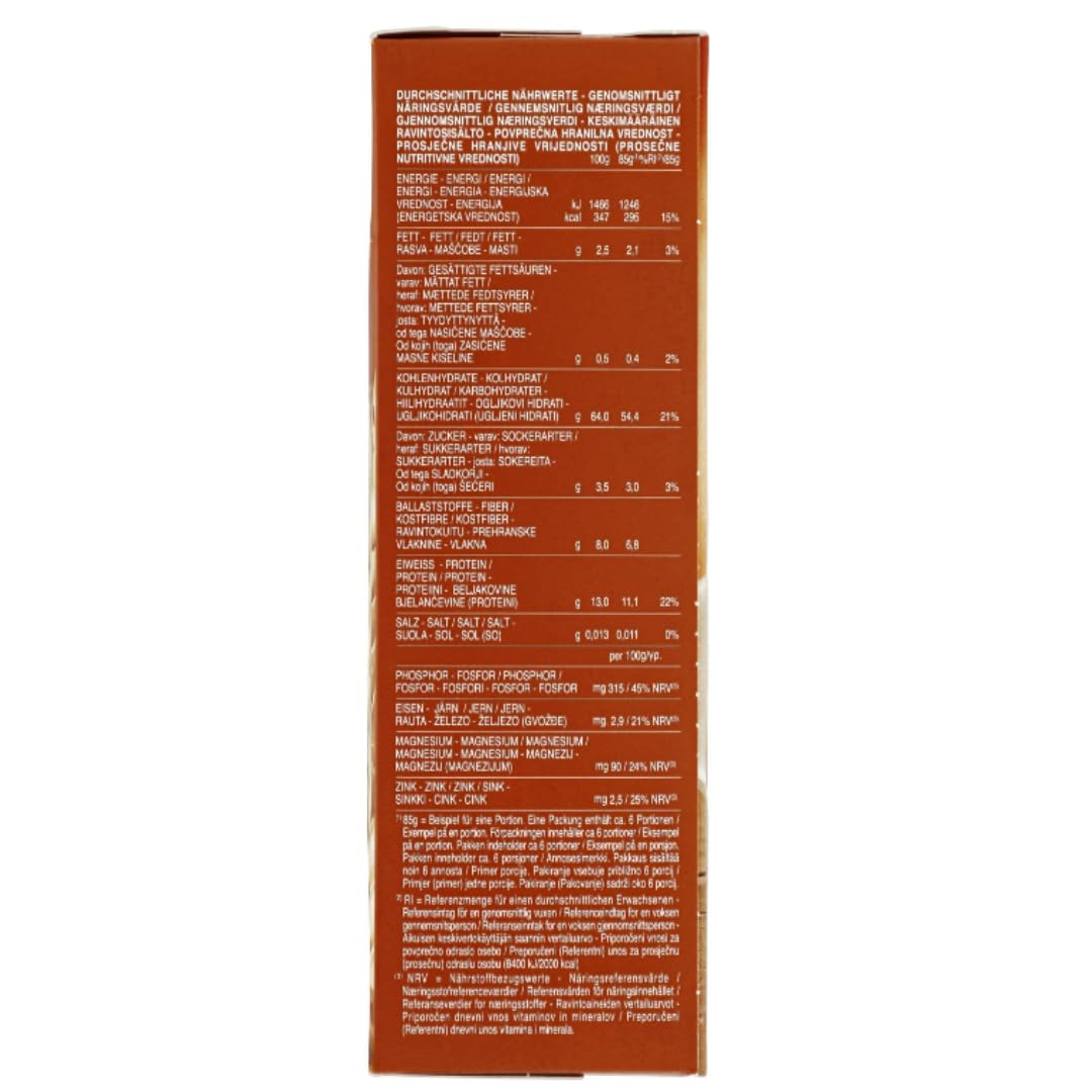 Pufai Barilla Pasta Integrale Vollkorn Fussili pasta 500 gramm x 12 Stück