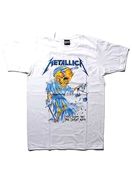 Amazon | バンドTシャツ ロックTシャツ Metallica メタリカ L