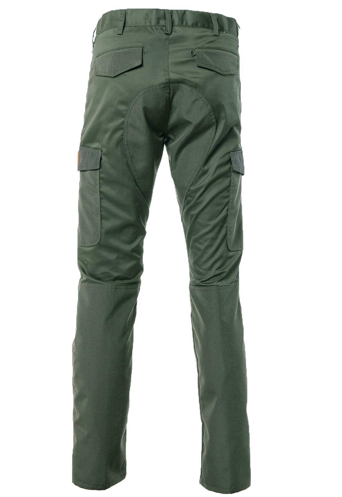fratelliditalia.org Pantalone Uomo Caccia in Tessuto polycotone con Rivestimento in Tessuto Tecnico Verde antistrappo dalla 46 alla 60