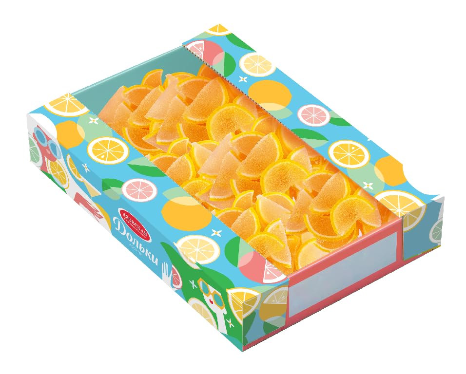 Dolche Villa Jelly marmalade "Citrus slices" with lemon, orange, grapefruit flavor