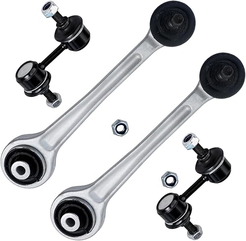 Miniatura 359 de Detroit Axle - Kit de brazos de control delanteros de 4 piezas para Chevrolet Aveo Aveo5 Pontiac G3 Wave Wave5 Suzuki Swift+, 2 brazos de control