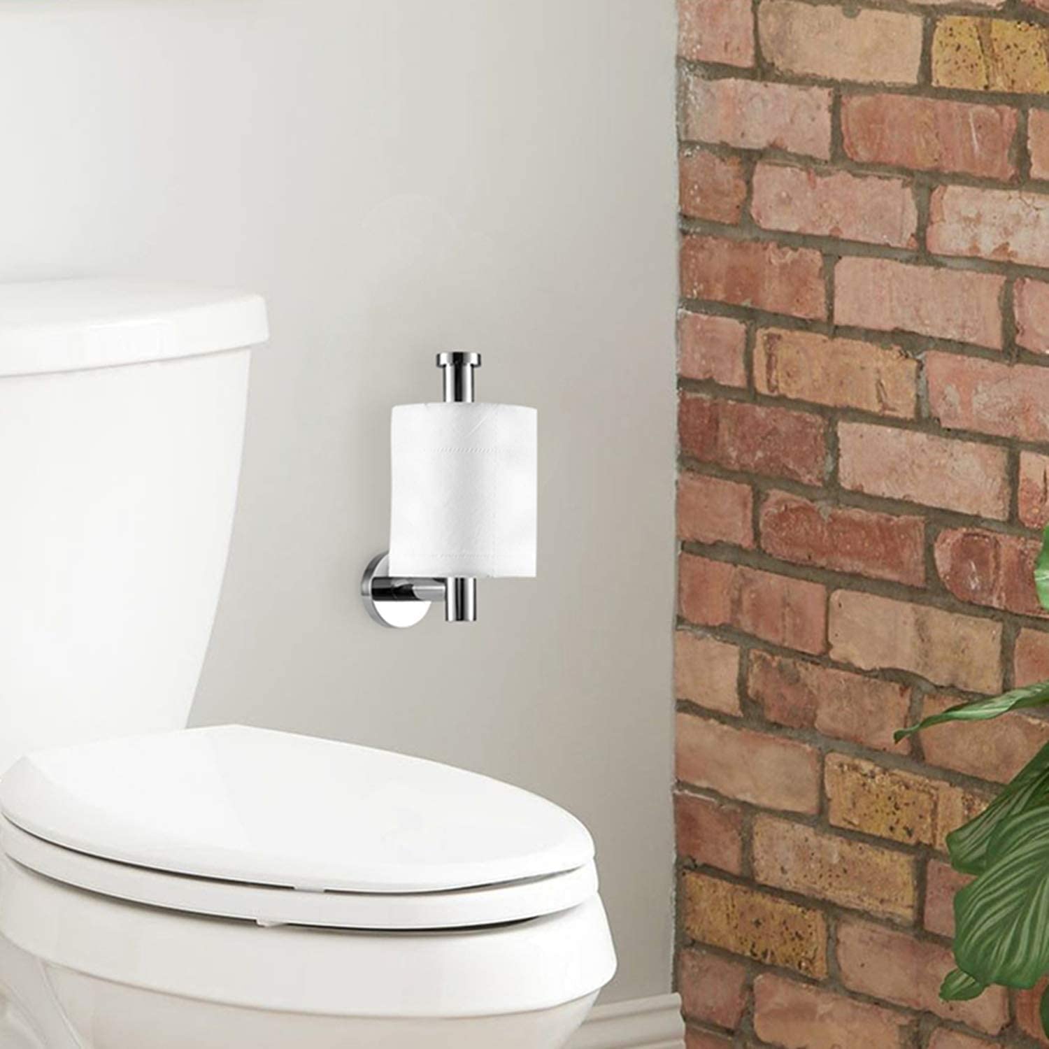 Toilettenpapierhalter Aus Edelstahl 304 – Moderner WC-Halter Mit Versteckter Montage