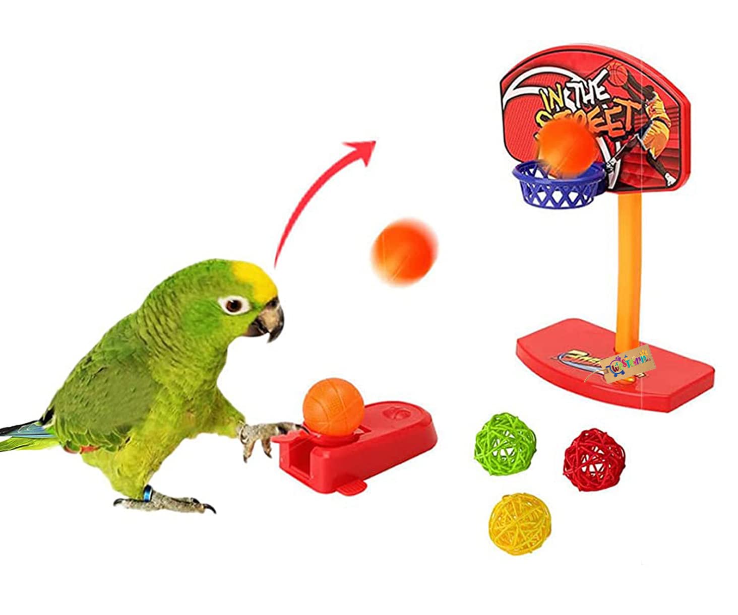 See full amazon price history chart for Western Era Bird Toy Basketball Adorable, Interactive, Coloful, Mini Toy for Bird Cage Accessory, for Small & Medium Size Birds Western Era Bird Toy Basketball Adorable, Interactive, Coloful, Mini Toy for Bird Cage Accessory, for Small & Medium Size Birds (B09W2WL3Z3) Amazon Price History, Amazon Price Tracker