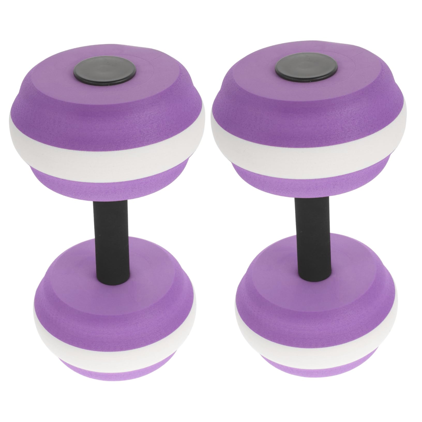 Abaodam 1 Pair Floating Dumbbells for Water Aerobics Portable Pool Exercise Equipment for Adults Ergonomic Design for Balance Stability Easy to Clean Maintain for Swimming Workouts