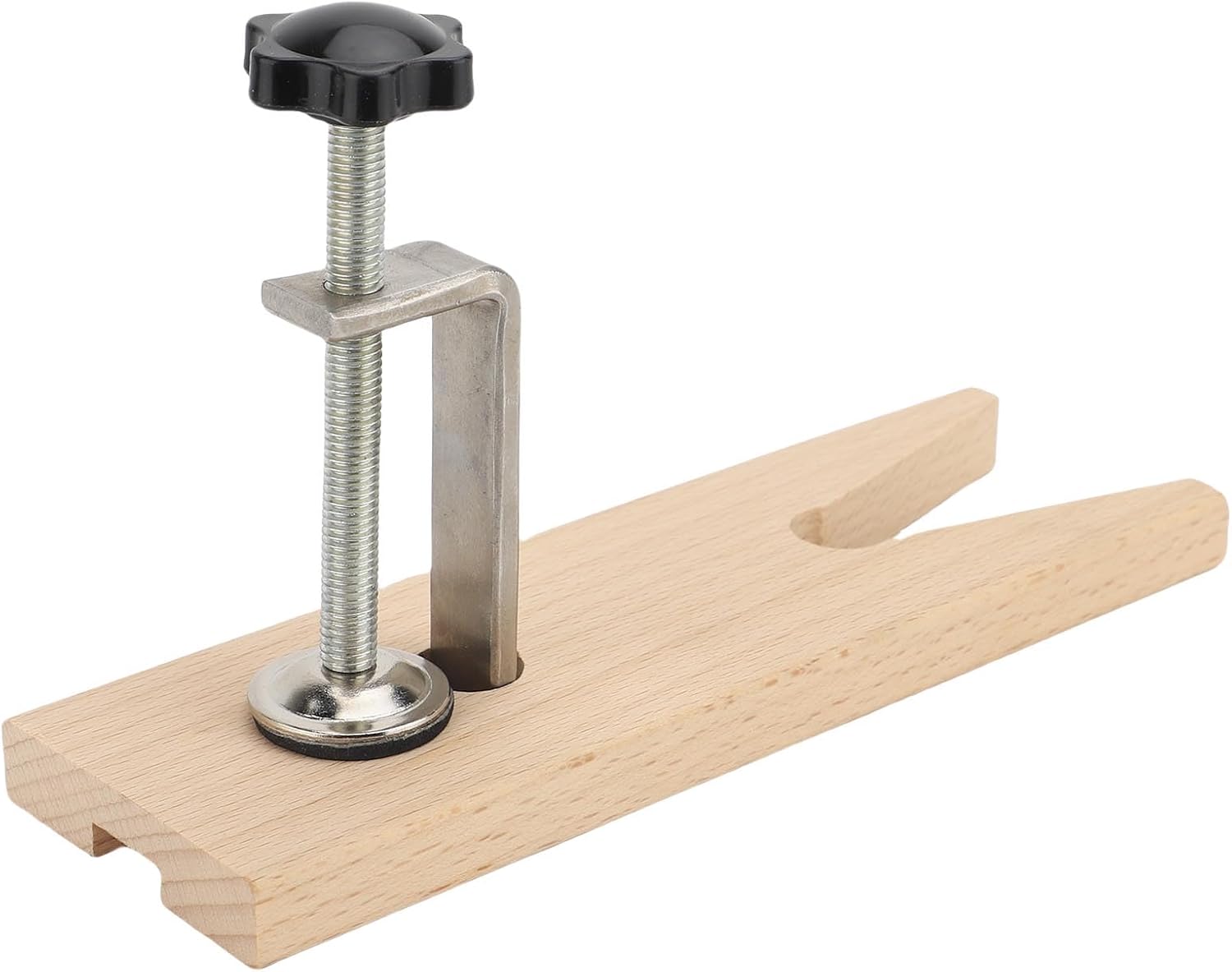 Bench Pin Clamp for Jewelry Making V Slot Workbench Attachment Wooden Bench Pin Clamp