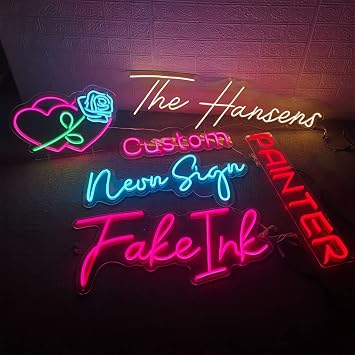 CUSTOM neon sign freight payment