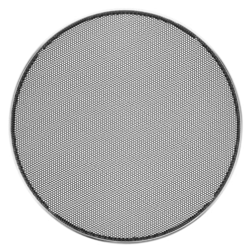 BRIGHTFUFU 車用スピーカーグリル 音響低音炮カバー 装飾用スピーカー保護網