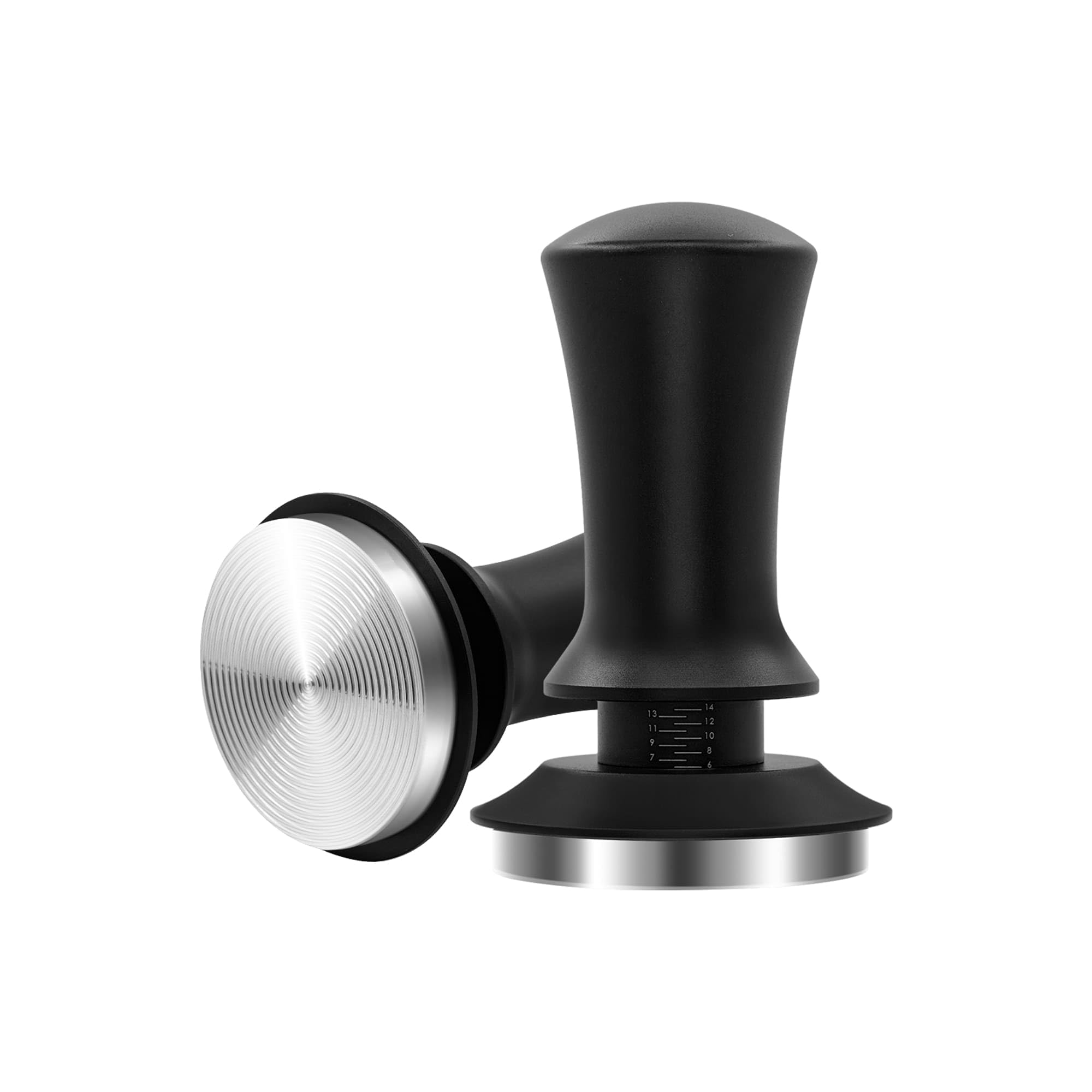 Mcbazel 53mm Espresso Tamper Spring-Levelling with 53.3-54mm portafilters