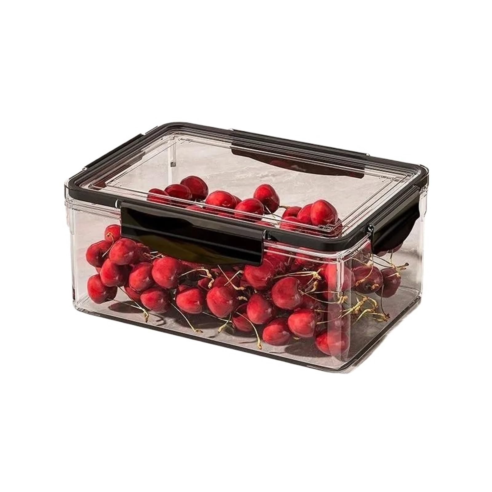 Große versiegelte Kühlschrank-Aufbewahrungsbox(Black,1000ml)