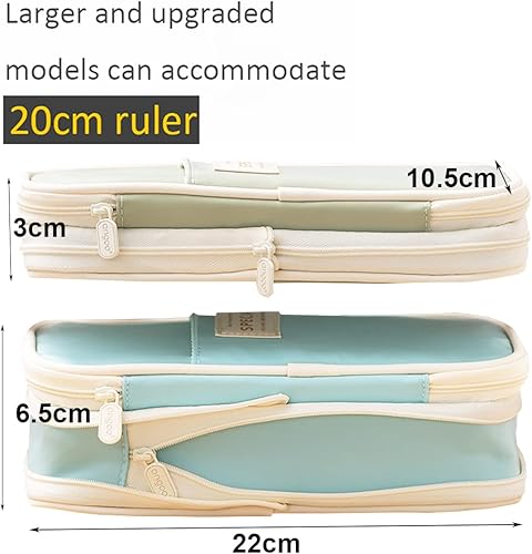 Miniatura 9 de Estuche para lápices de gran capacidad para oficina, gran almacenamiento, bolsa de alta capacidad, organizador de caja para oficina, caja de soporte