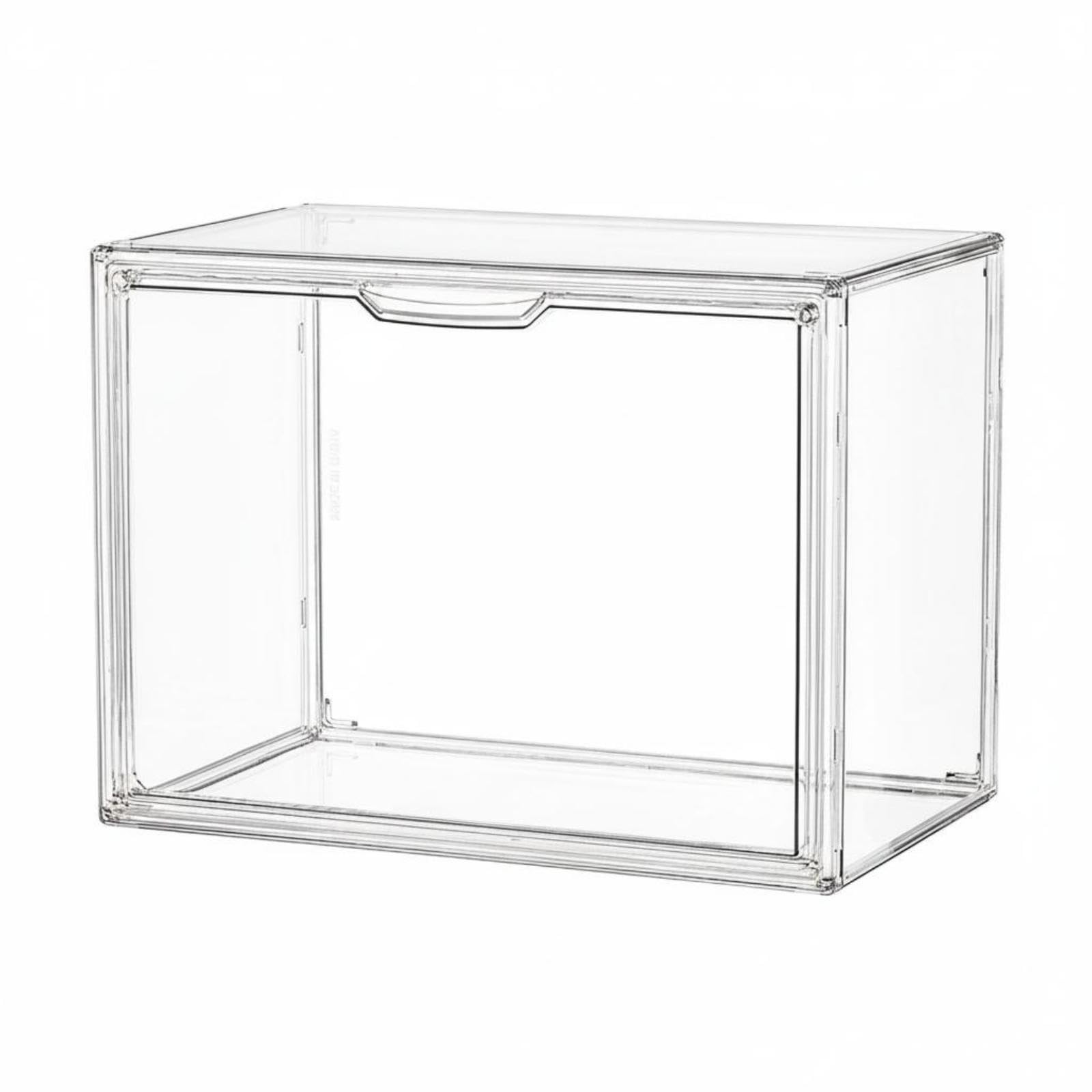 Stackable Display Case Sturdy Display Case Dustproof Stackable Acrylic Cabinet for Dressing Table, Bedroom, Closet-image-13