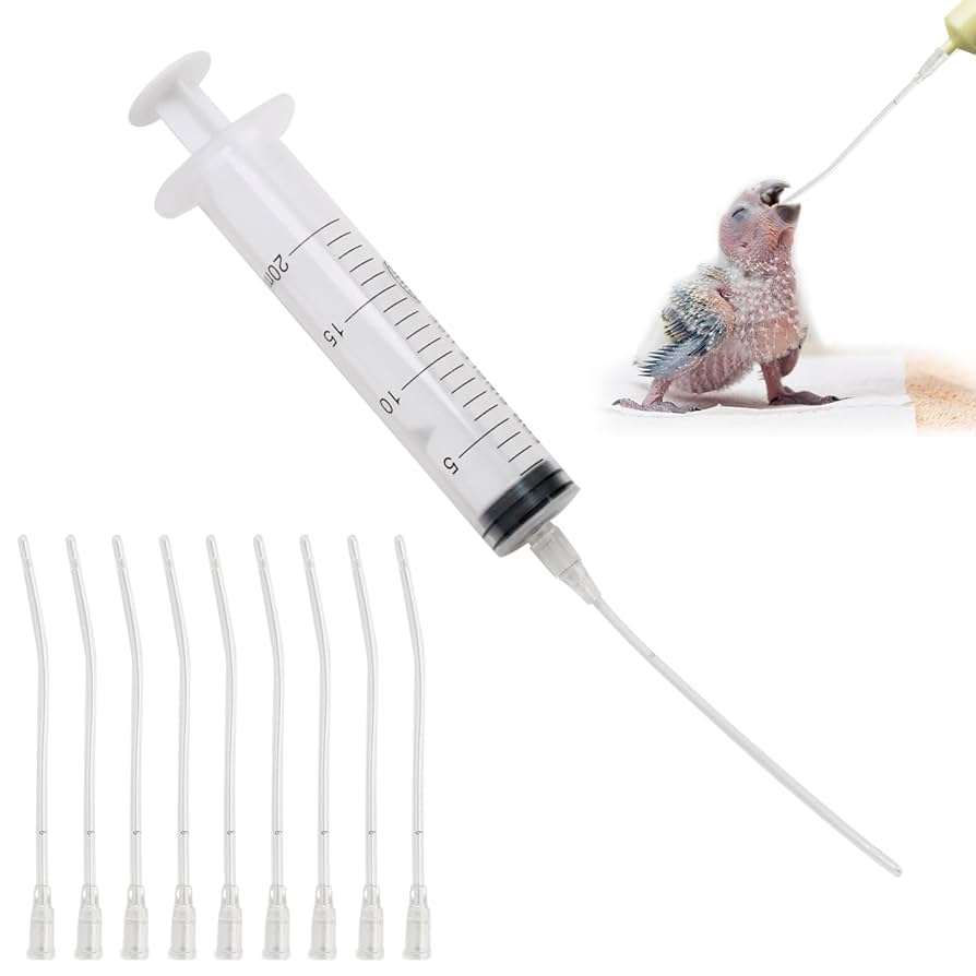 Pull-out Transparent Parrot Feeder, 18.5 * 14.5 * 14cm Parrot Feeders