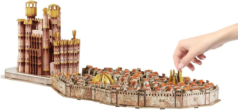 Game of Thrones (GoT) 3D Puzzle of King's Landing (260-Piece)