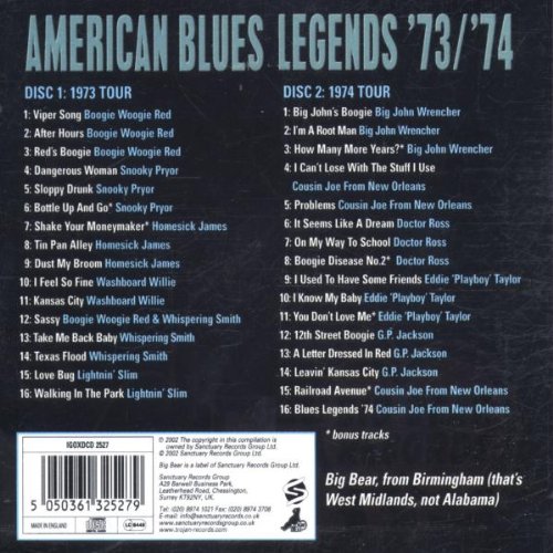 American Blues Legends 73/74