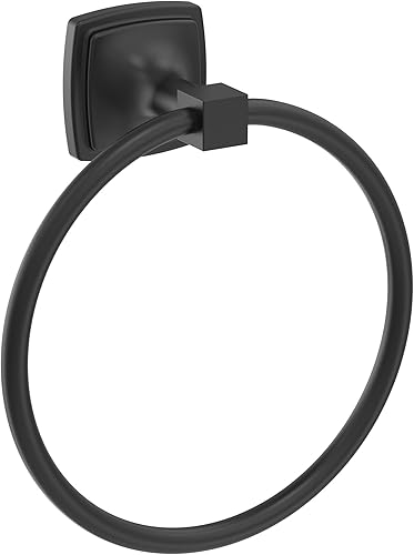Amerock BH36092MB Toallero negro mate Toallero de 7-916 pulgadas (7.559 in) de longitud Estatura Toallero de mano para pared de baño Soporte Amerock BH36092MB Toallero negro mate Toallero de 7-916 pulgadas (7.559 in) de longitud Estatura Toallero de mano para pared de baño Soporte