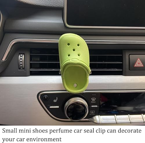 Miniatura 4 de zipelo 4 clips de ventilación de automóvil con forma de zapato, clip de plástico para salida de aire automotriz, decoración divertida de automóvil,