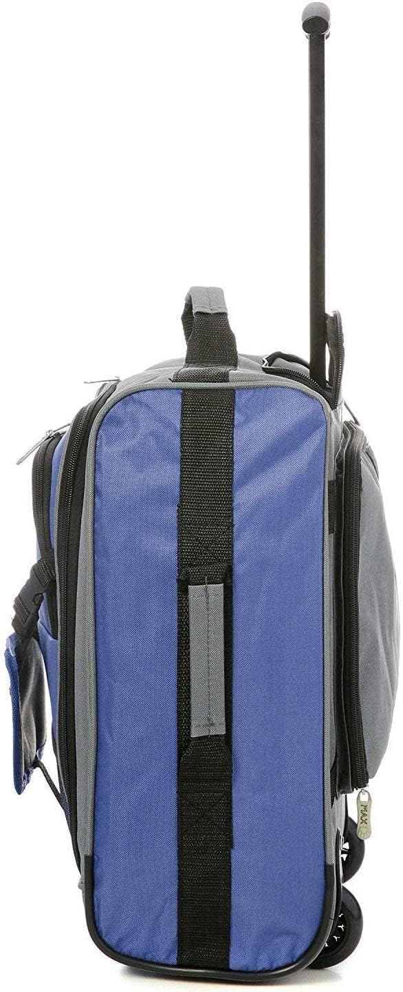 Aerolite MiniMAX Valigia Per Bambini EasyJet 45x36x20 Dimensione Max Trolley A Mano 30L Sotto Il Sedile Trolley Zaino Bagaglio A Mano Junior con 2 Anni Di Garanzia (Blu)