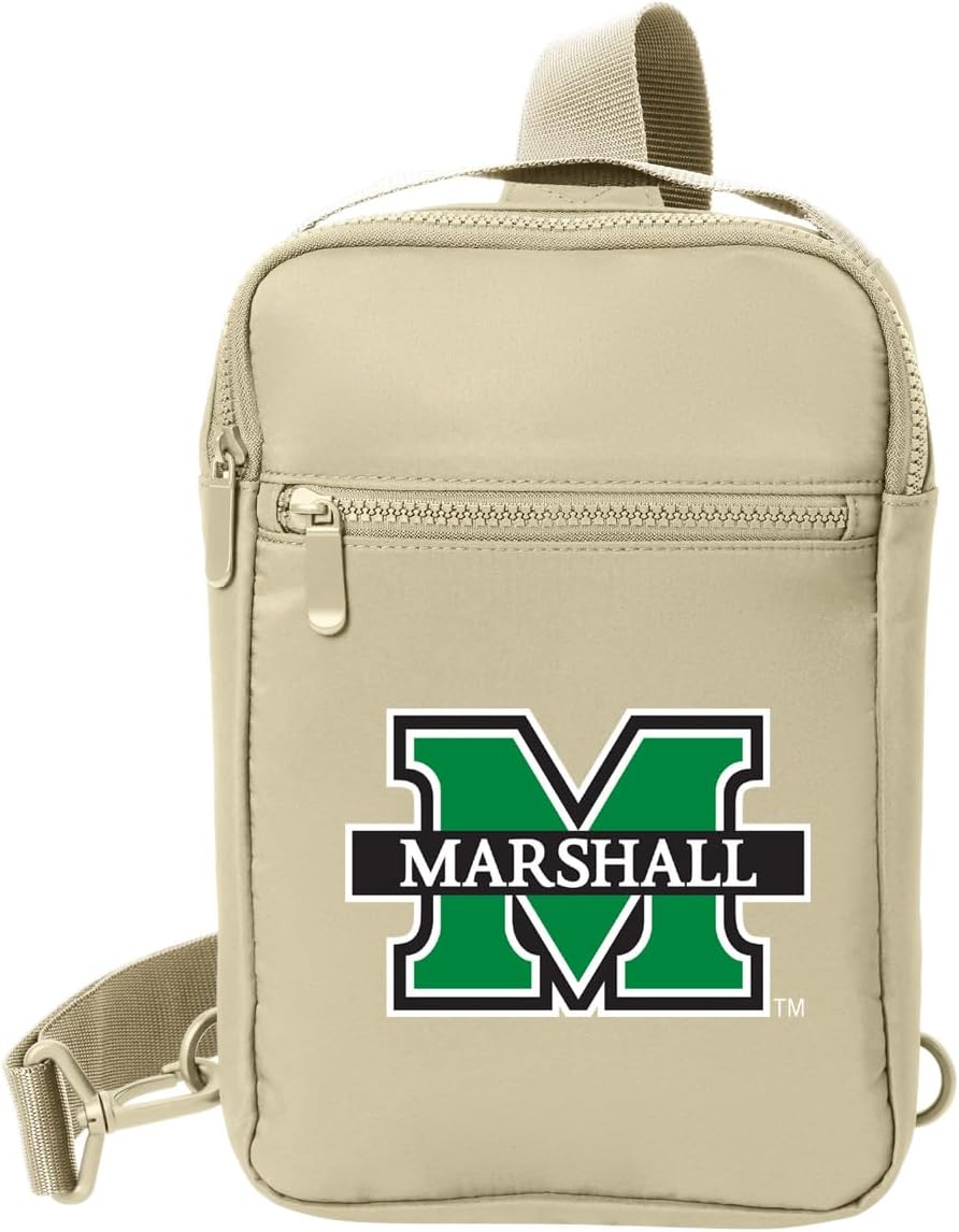 Broad Bay Marshall University Crossbody Bag - Versatile Travel, Sports, or Gameday Bag for MU Herd Fans and Alumni, Men or Women