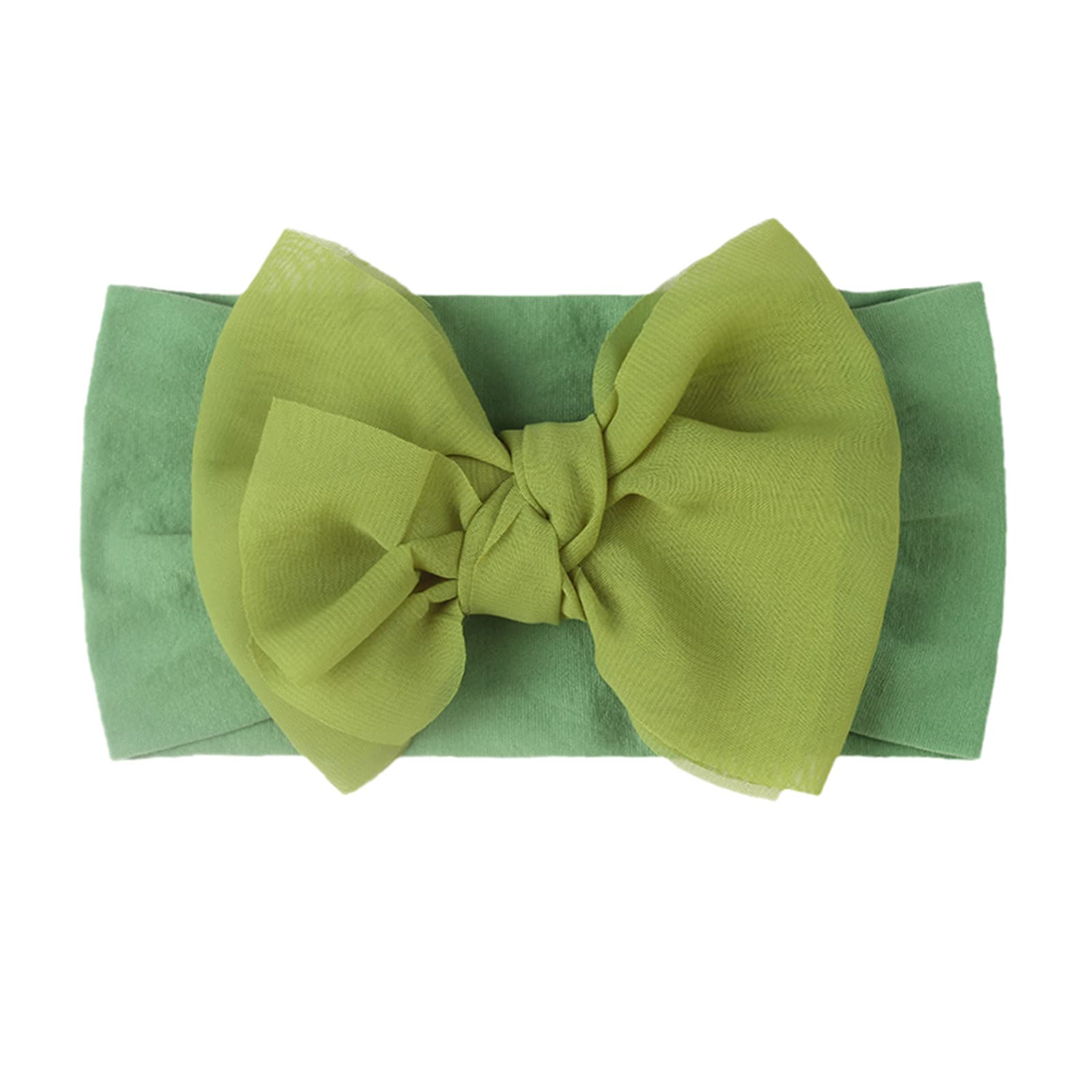 Baby Girl Headbands Stretchy Soft Head Wrap Newborn Baby Girls Headbands with Hair Bows