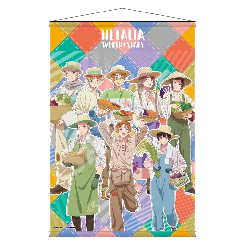 Amazon.co.jp: アニメ「ヘタリア World☆Stars」 収穫祭 B2 
