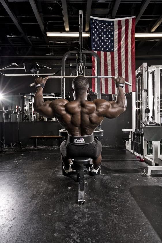 Miniatura 4 de Schiek Sports 7010 Lever Competition Power Weight Lifting Belt - Cinturones de elevación de cuero de gamuza con hebilla de metal de palanca de acero