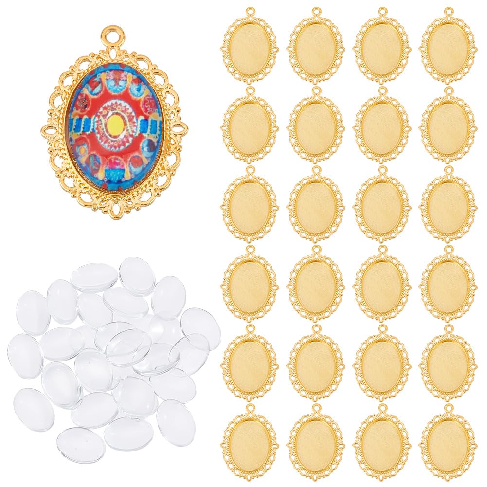Kit de pendentif en acier inoxydable 304 PH PandaHall contre les allergies et bijoux ternis - 7