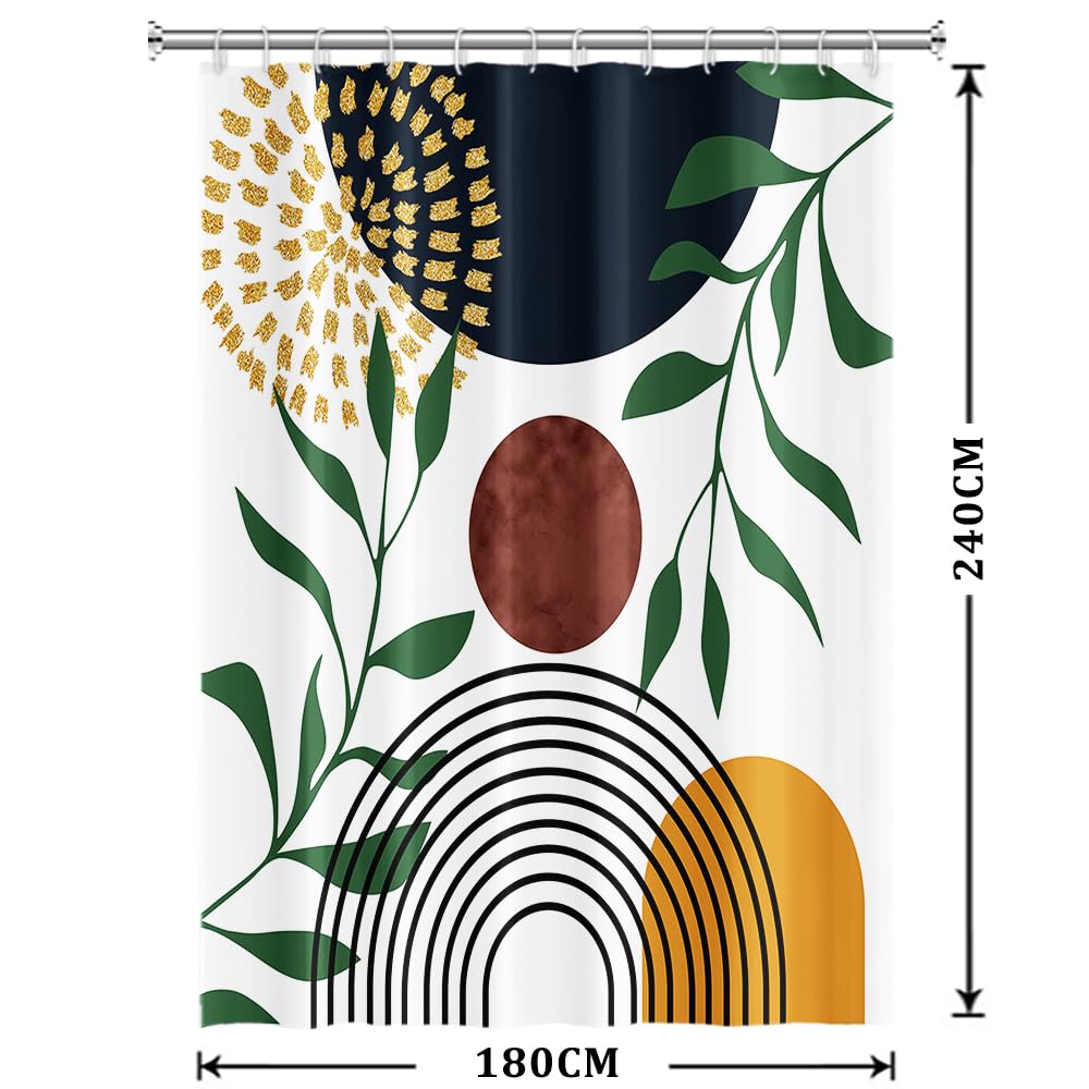 Uiiooazy Abstract Shower Curtain - Image 2