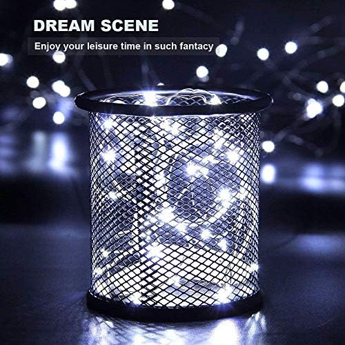 Bottle Lights Battery Powered:2 Pack Bottlelights with Cork DIY Flexible Copper Waterproof LED String Fairy Lights for Party Wedding Christmas Decoration Indoor Outdoor,White