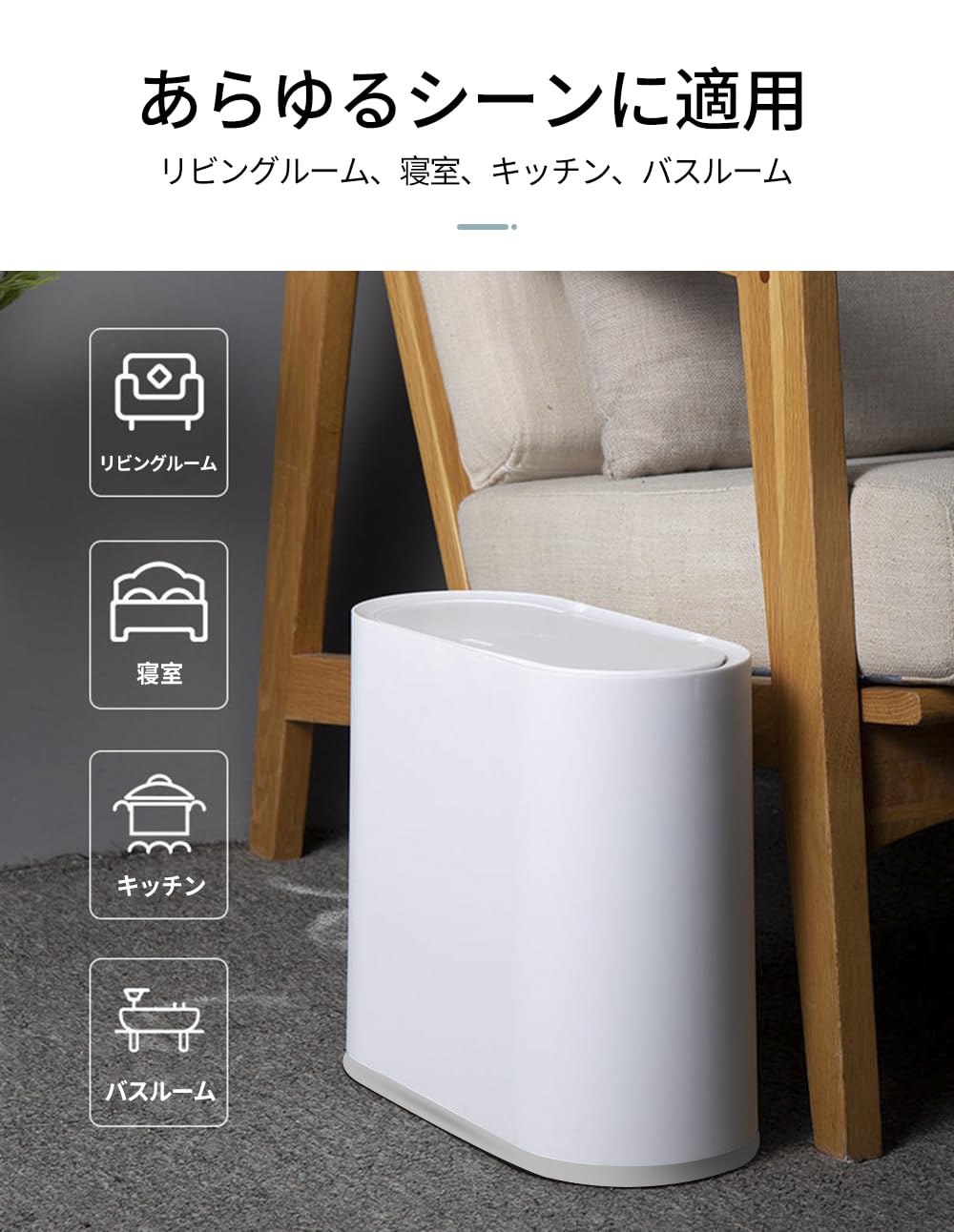 Amazon｜ゴミ箱 分別ごみ箱 大容量 取り外し可能ボックス キャスター付 