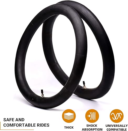 Miniatura 5 de Paquete de 2 tubos interiores de motocicleta de 2.502.75-17 pulgadas (70100-17), compatibles con Honda, Coolster, TaoTao, 110cc, 125cc y 140cc, Dirt