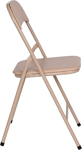 Miniatura 7 de Flash Furniture Madison - Juego de mesa y sillas plegables de 5 piezas color marrón