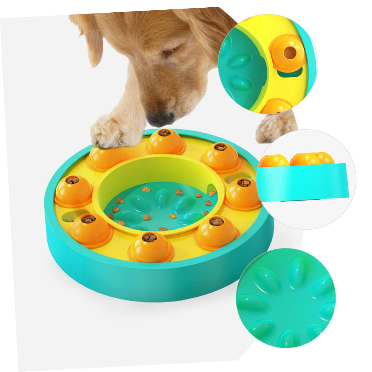 UPKOCH Distributeur De Friandises pour Chiens à Alimentation Jouet Interactif pour Dressage Et Alimentation