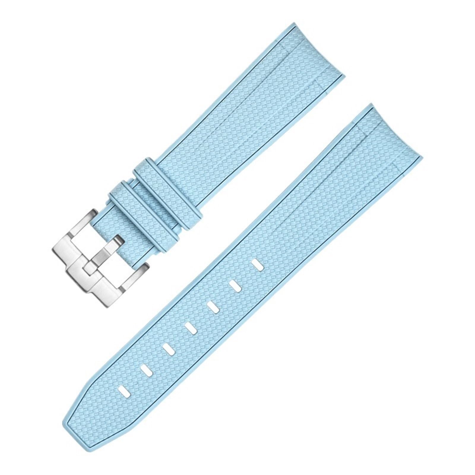 Correa de reloj XMKT de alta gama con extremo curvado para MoonSwatch 7