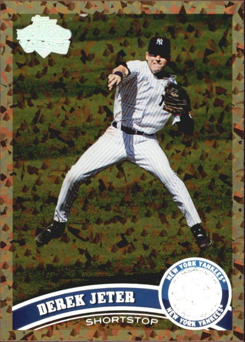 2011 Topps Cognac Diamond Anniversary #330 Derek Jeter New York Yankees (Update Series Only) MLB Baseball Card NM-MT