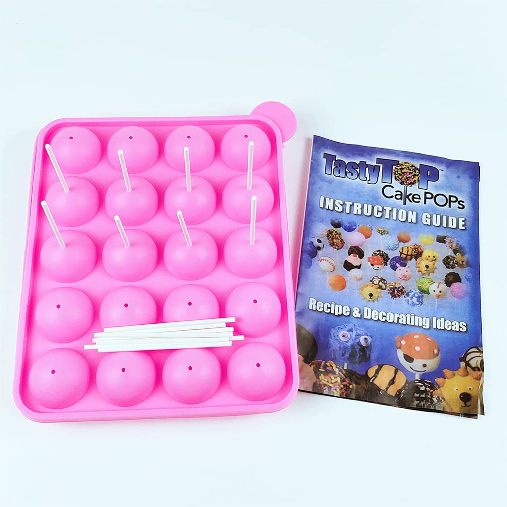 Generisch Cake for Pop Backzubehör mit Silikonformen, Dekorationsstift, Cakepop Sticks, Backgeschenk, kostengünstiges und wiederverwendbares Cake Pop Zubehör