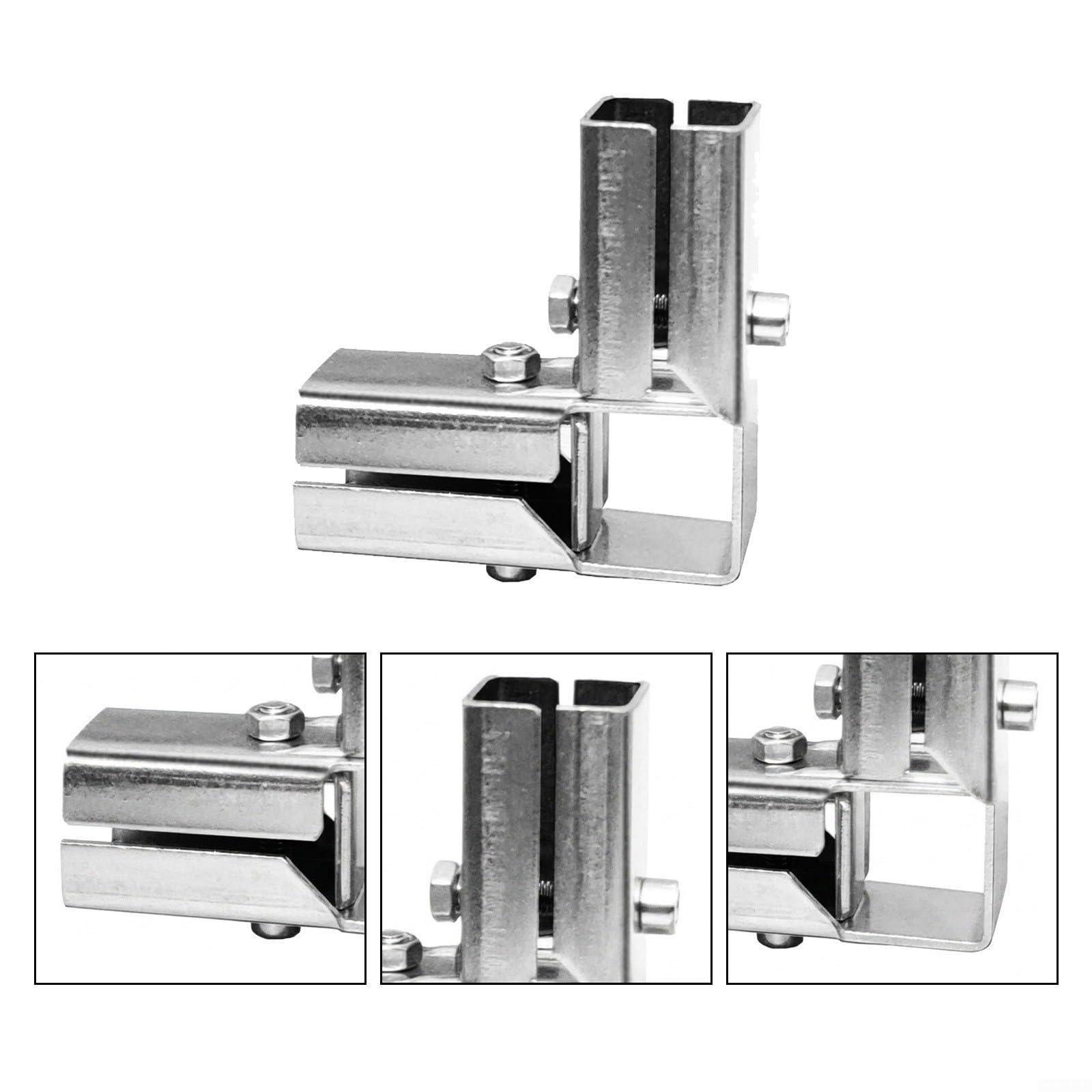 Conector T para acero Inoxidable 201 para Tubo 25x25mm Conector(25mm)