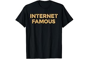 INTERNET FAMOUS Movie Marquee Sign T-Shirt