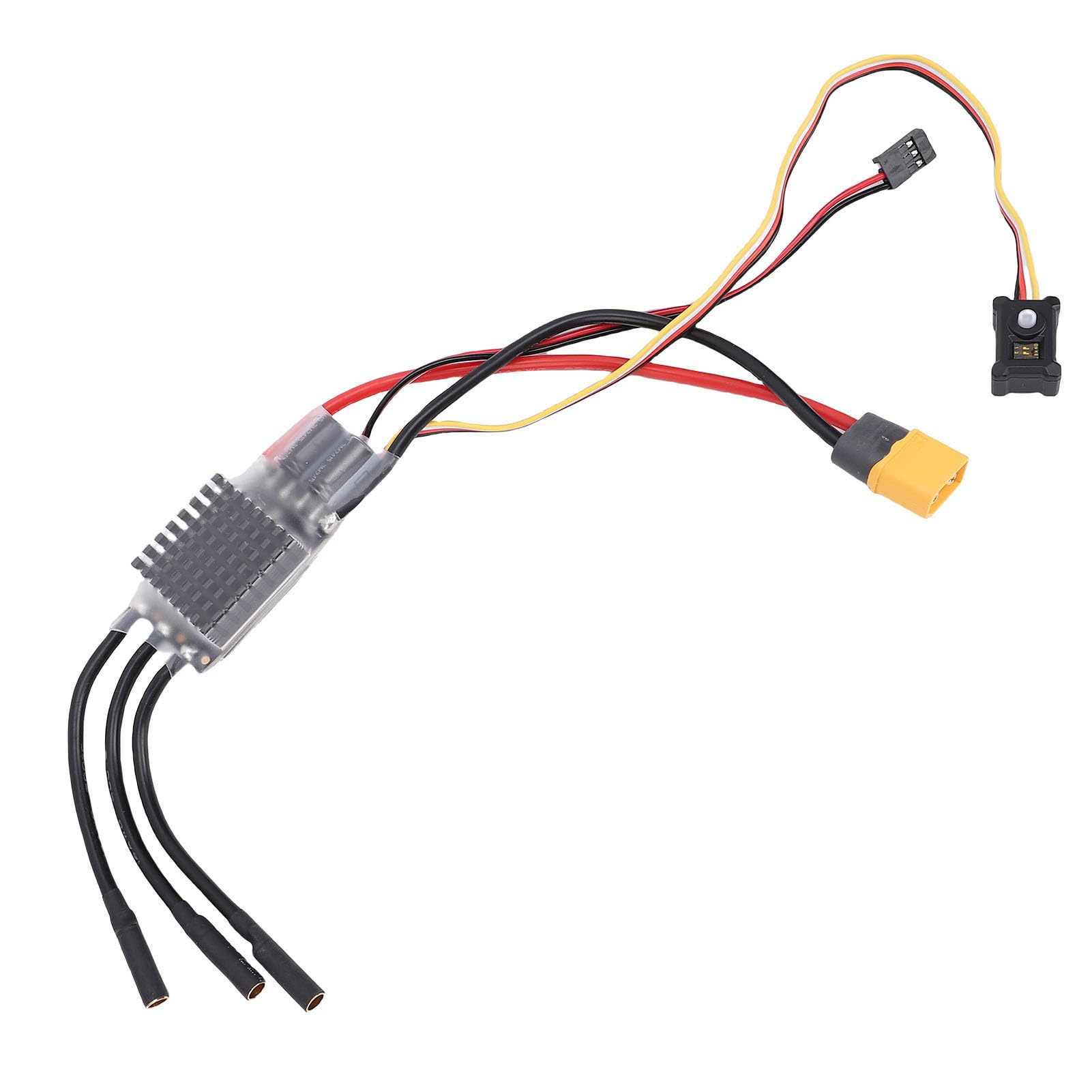 YUYTE Zamiennik ESC do RC Crawler, Regulator Obrotow 80A Brushless,