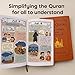The Quran Journey - Holy Quran Made Simple and Illustrated Quran by Juz, Thematic Breakdowns of All 114 Surahs, Quran Study Guide for Revert Beginner