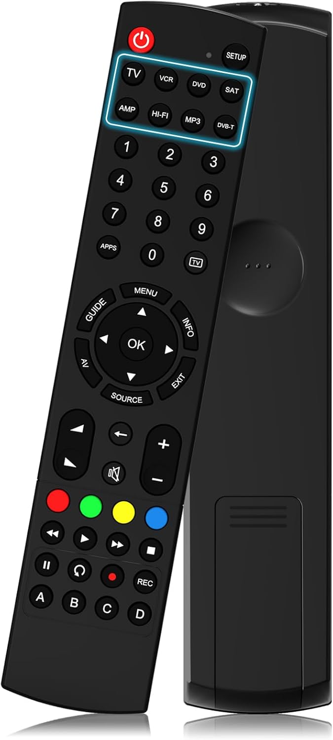 8-in-1 Upgraded Universal TV Remote Control for Smart...