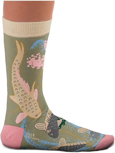 Calzini giapponesi – Great Wave of Kanagawa, Ramen, Sushi, Carps Swimming, Cancel My Subscription, Regali per gli appassionati del Giappone, Calze in cotone, 2 misure, 36-40 e 41-46