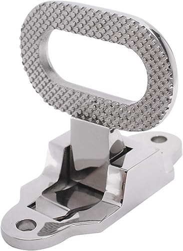SHENGHUISS Marche de sécurité pliable en acier inoxydable 316 avec motif diamant