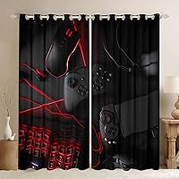 Vista 16 de Feelyou Cortinas infantiles con diseño de tortugas marinas, peces tropicales, bonitas cortinas de criatura oceánica, cortinas para ventanas