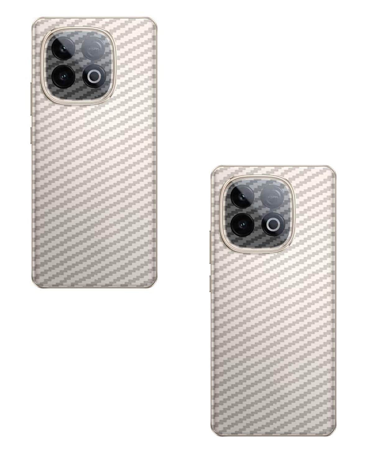iQOO Neo 10 5GQOO Neo 10 5G Skin Sticker/Vinyl wrap/Protective Film Mobile Back Skin Carbon Fiber 3D Transparent by Candeal Mizhan(Only Back)-image-13