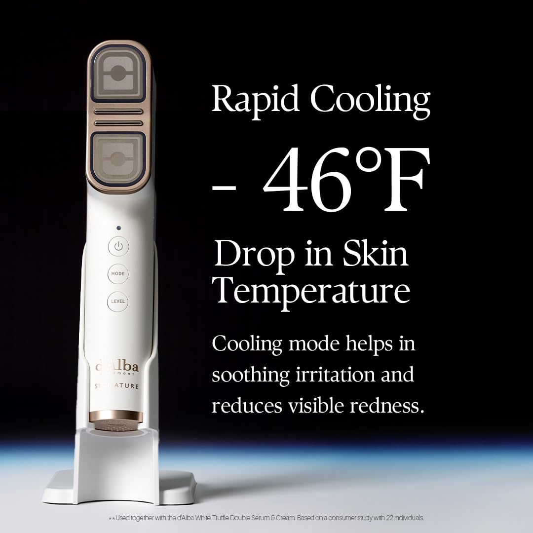 d’Alba Allthera Double Shot Beauty Massager | 3-Mode Facial Beauty Massager | Face & Body Care | Korean Skincare Tool - Image 3