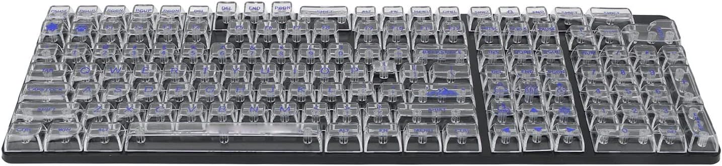 Teclas Transparentes, Teclado Mecánico De 132 Teclas Teclas De Teclado