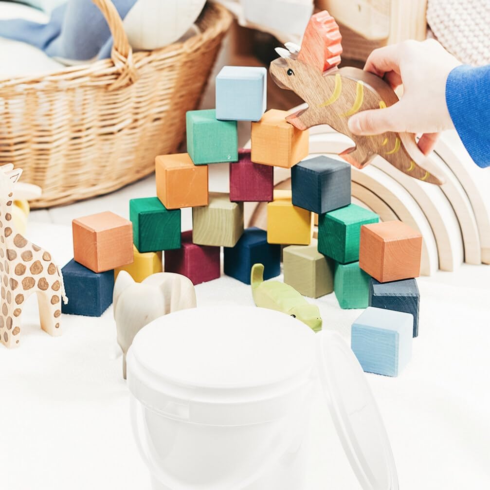 Vacío Personalizado 5 Galon Cubos De Pintura De Plástico Con Tapa Para La Venta - China La